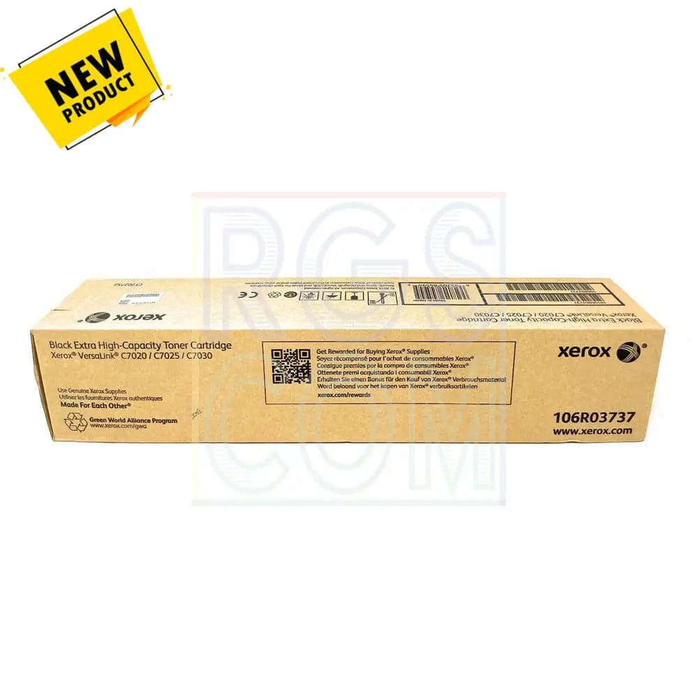 106R03737 - Toner Nero Originale - Xerox VersaLink