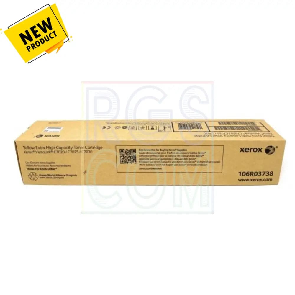 106R03738 - Toner Giallo Originale - Xerox VersaLink